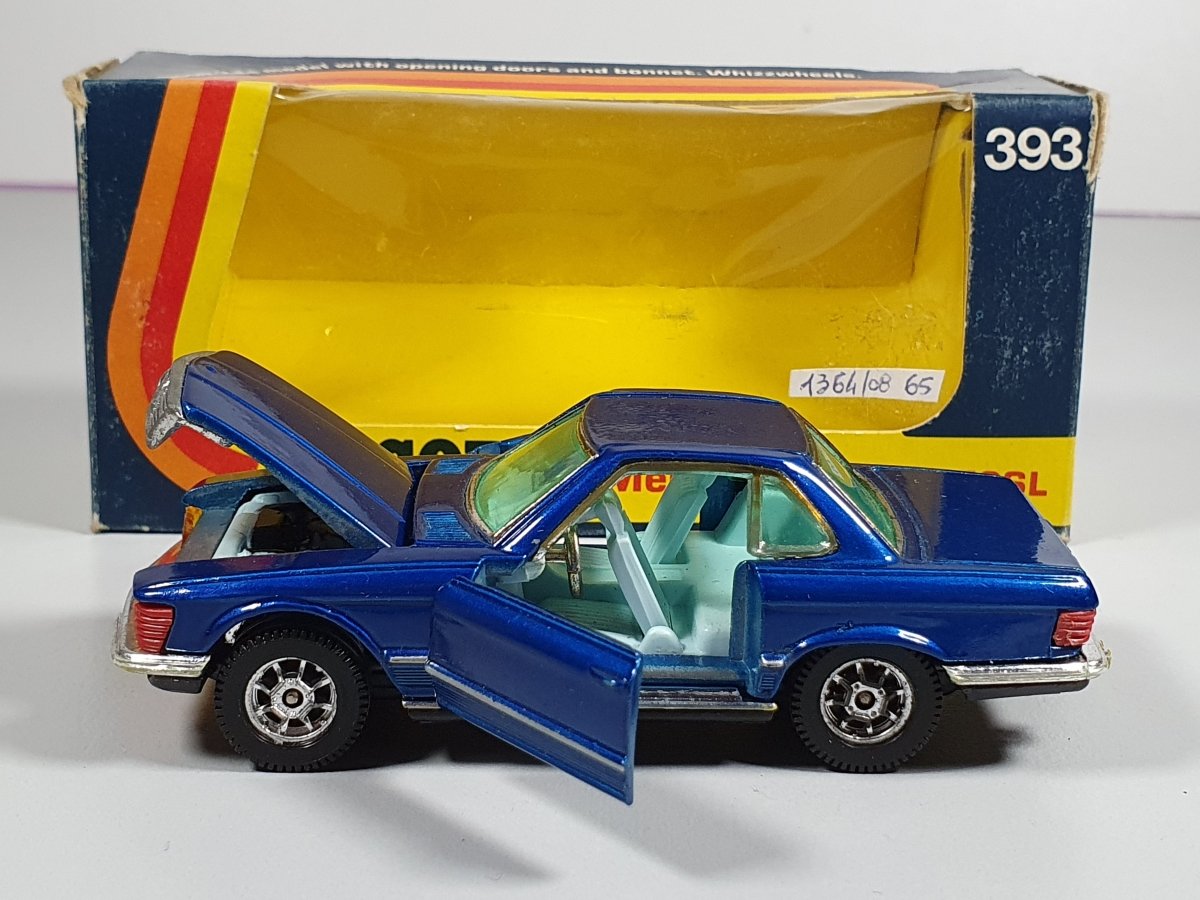 Mercedes 350SL n.393 Corgi Toys 1/43 Con Scatola - RikiToys - Corgi Toys#