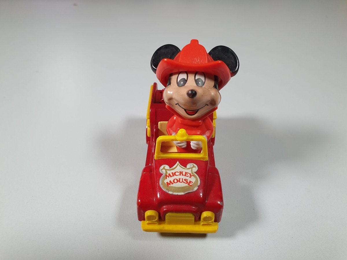 Mickey Mouse Fire Truck Tomy 1/66 - RikiToys - Tomy#