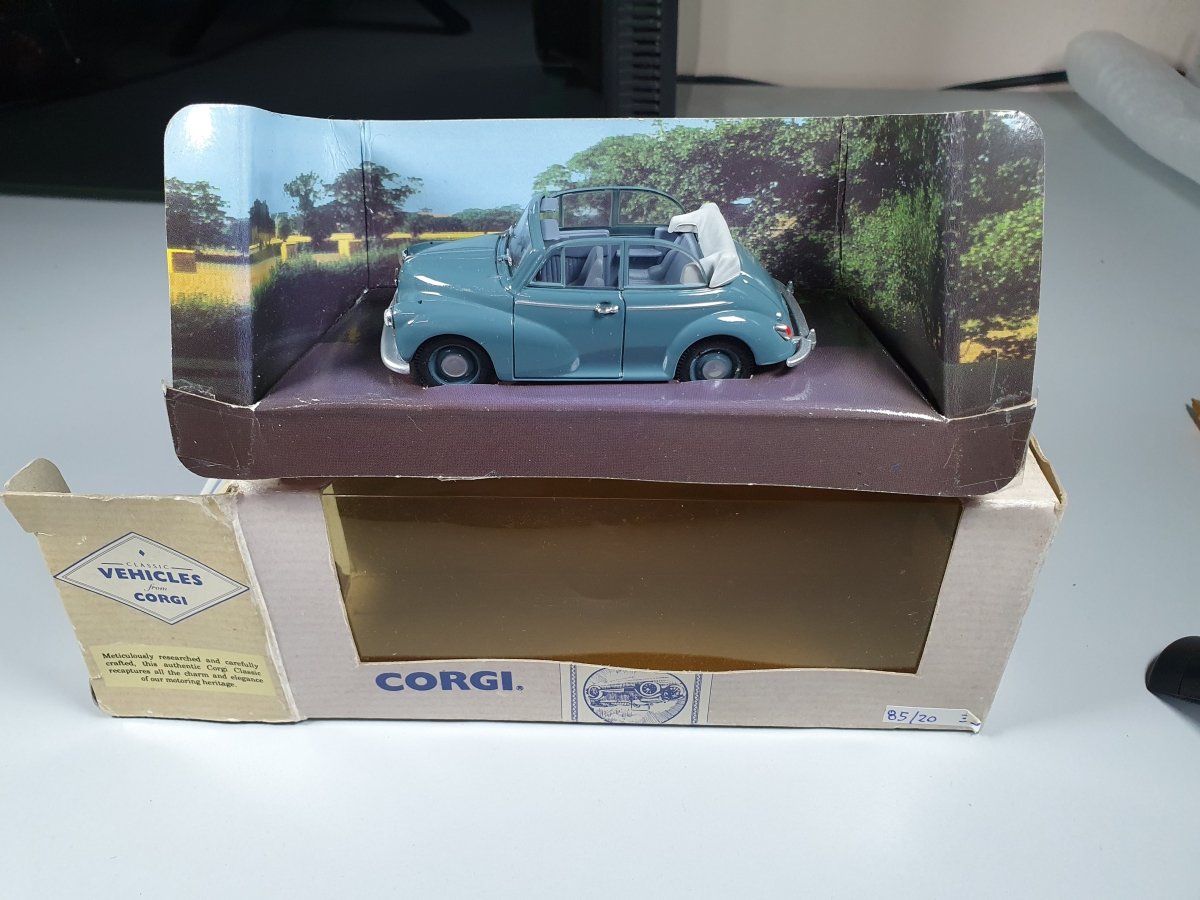 Morris Minor Convertibile 1973 n°96751 Corgi 1/43 Con Scatola - RikiToys - Corgi#