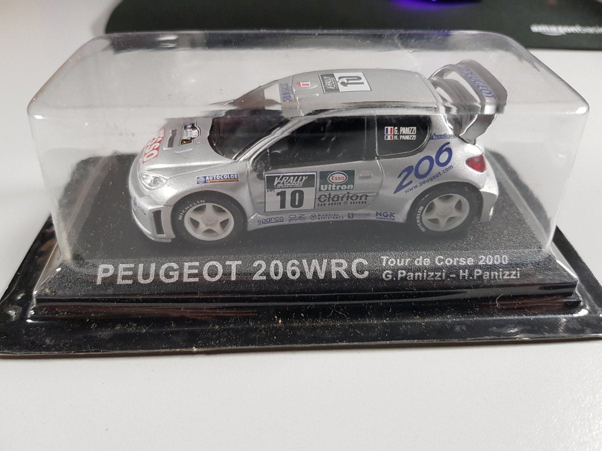 Peugeot 206 WRC Tour De Corse 2000 Edicola 1/43 Con Scatola - RikiToys - edicola#
