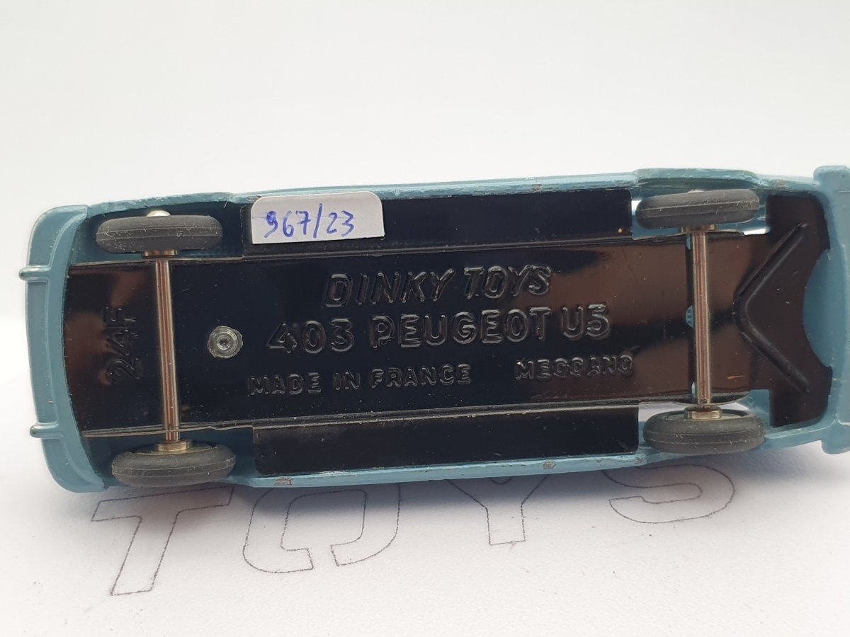 Peugeot 403 Break Dinky Toys 1/43 - RikiToys - Dinky Toys#