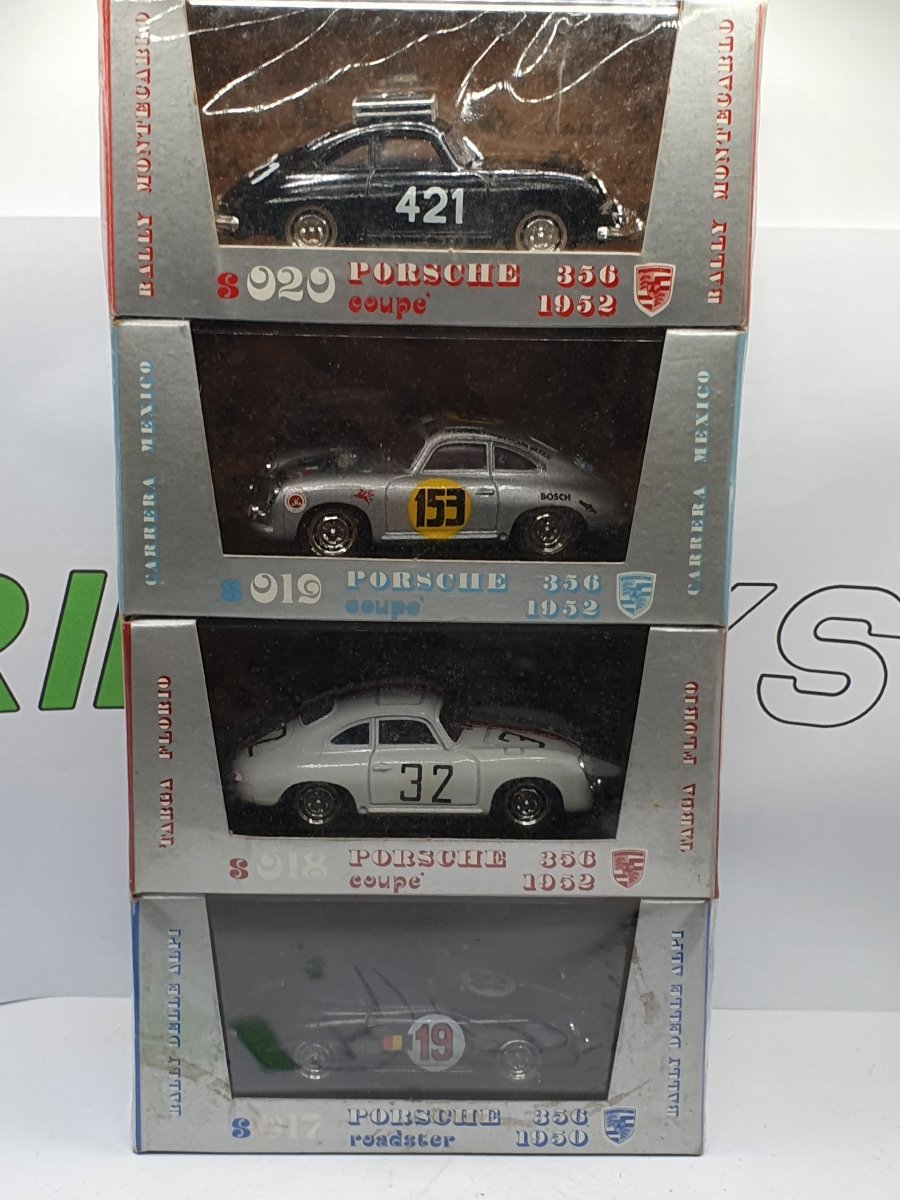 Porsche 356 Serie Completa Brumm 1/43 Con Scatola - RikiToys - Brumm#