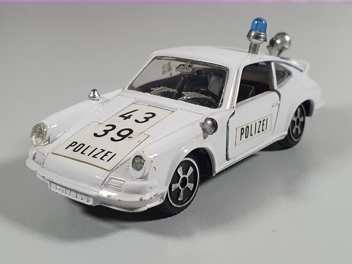 Porsche 911 Carrera POLIZEI N°E42 Polistil 1/43 - RikiToys - Polistiil#