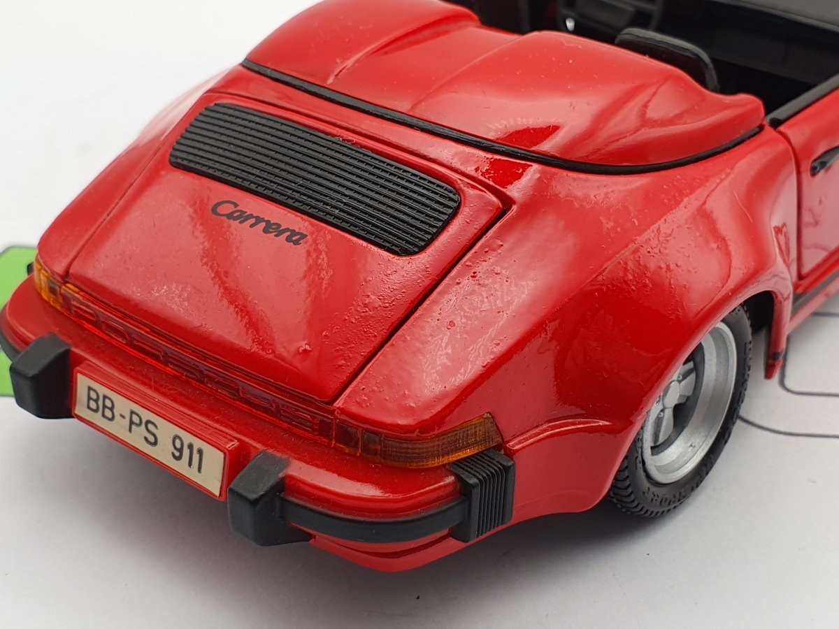 Porsche 911 Speedster 1989 Maisto 1/24 - RikiToys - Maisto#