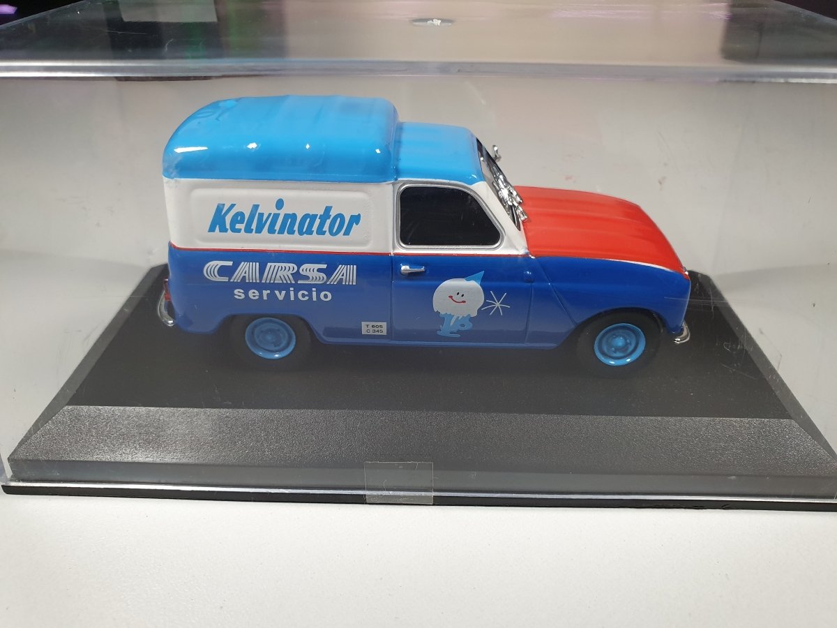 Renault 4F "Kelvinator" Made In China 1/43 Con Scatola - RikiToys - Made In China#