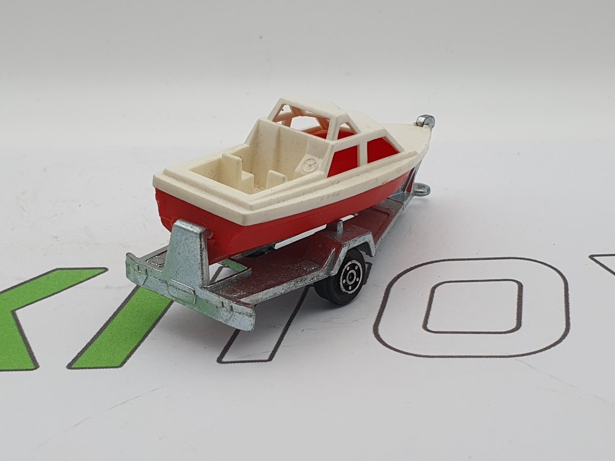 Rimorchio Con Barca Norev 1/66 - RikiToys - Norev#