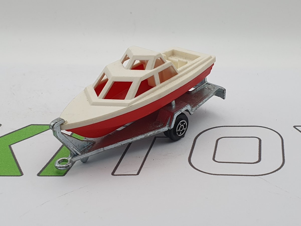 Rimorchio Con Barca Norev 1/66 - RikiToys - Norev#