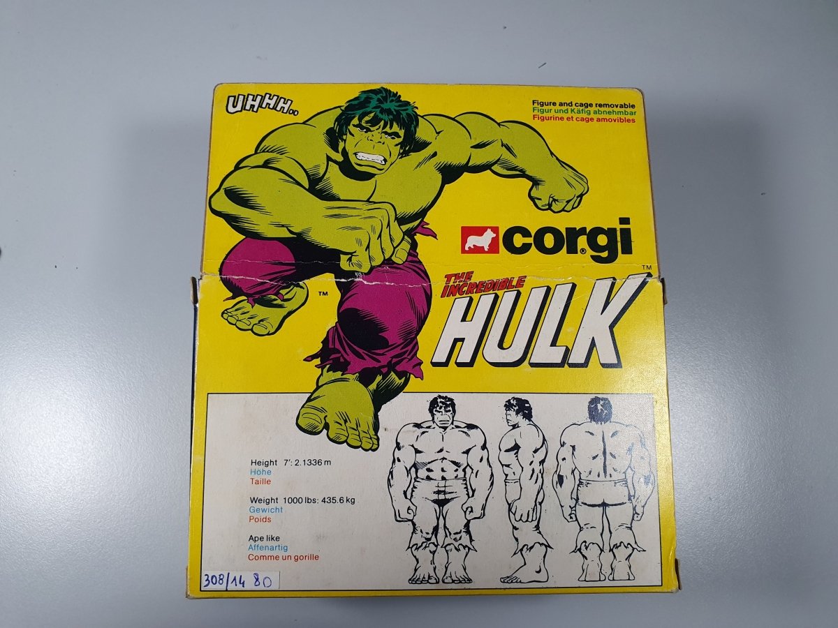 The Incredible Hulk Corgi 1/43 Con Scatola - RikiToys - Corgi#