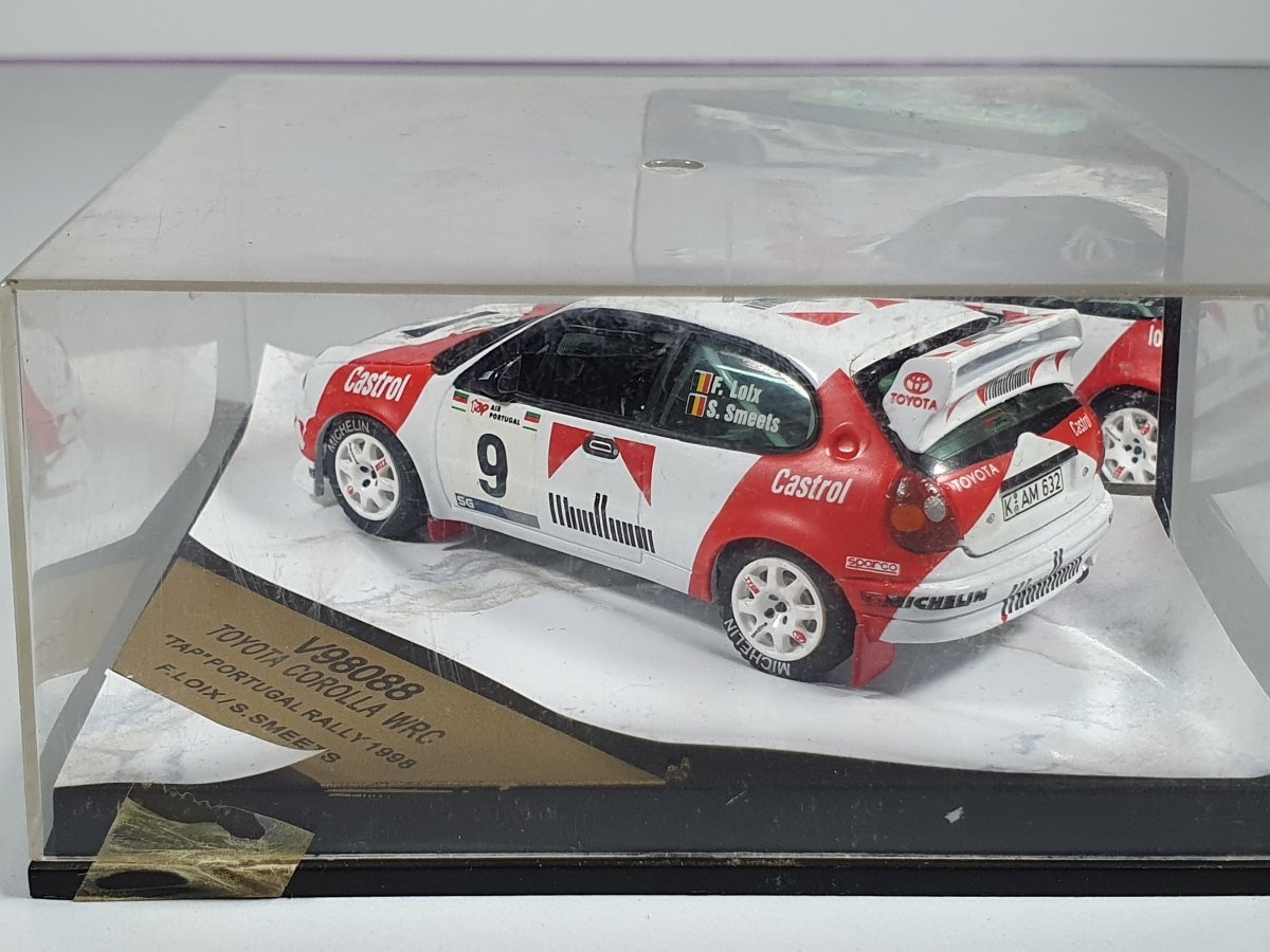 Toyota Corolla WRC "Tap" Portugal Vitesse 1/43 Con Scatola - RikiToys - Vitesse#