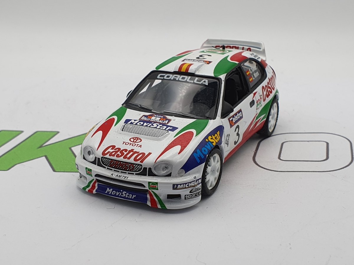 Toyota Corolla WRC"Aurstralia Rally 1999" Edicola 1/43 - RikiToys - Edicola#