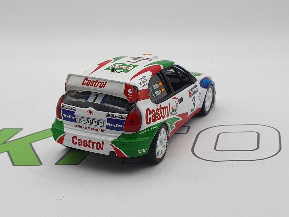 Toyota Corolla WRC"Aurstralia Rally 1999" Edicola 1/43 - RikiToys - Edicola#