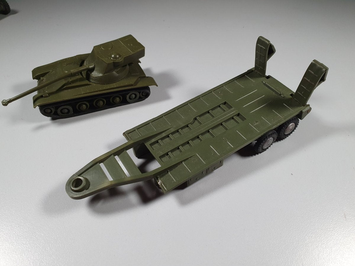 Trasporto Carro Armato Amx Politoys PL 1/41 - RikiToys - Politoys PL#