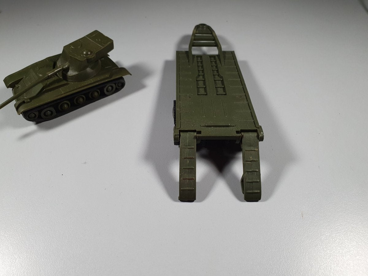 Trasporto Carro Armato Amx Politoys PL 1/41 - RikiToys - Politoys PL#