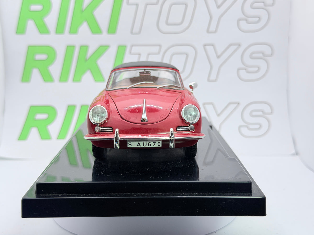 Porsche 356 super 90 Edicola 1/24 Rosso 1962