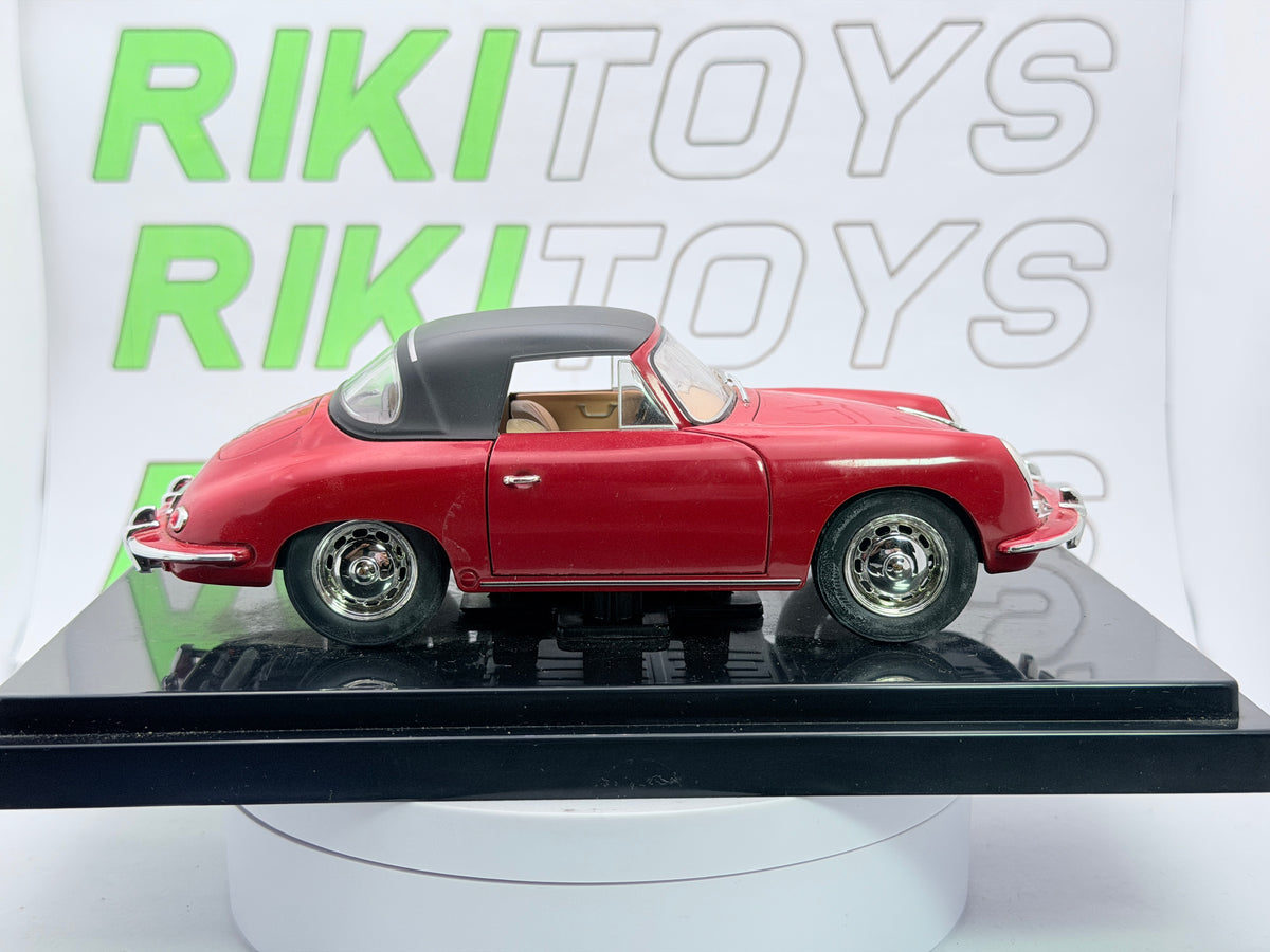 Porsche 356 super 90 Edicola 1/24 Rosso 1962