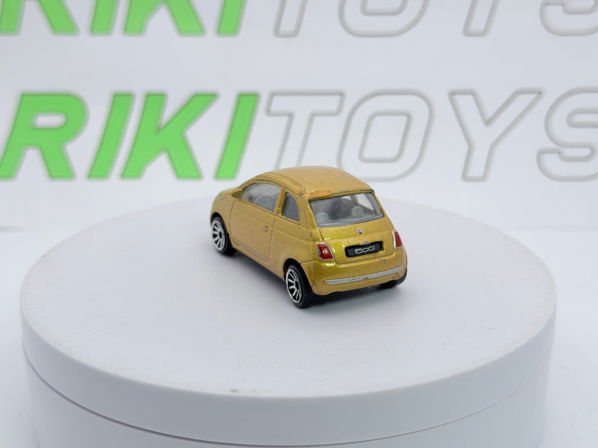 Fiat 500 Majorette 1/55 Oro metallizzato 2007