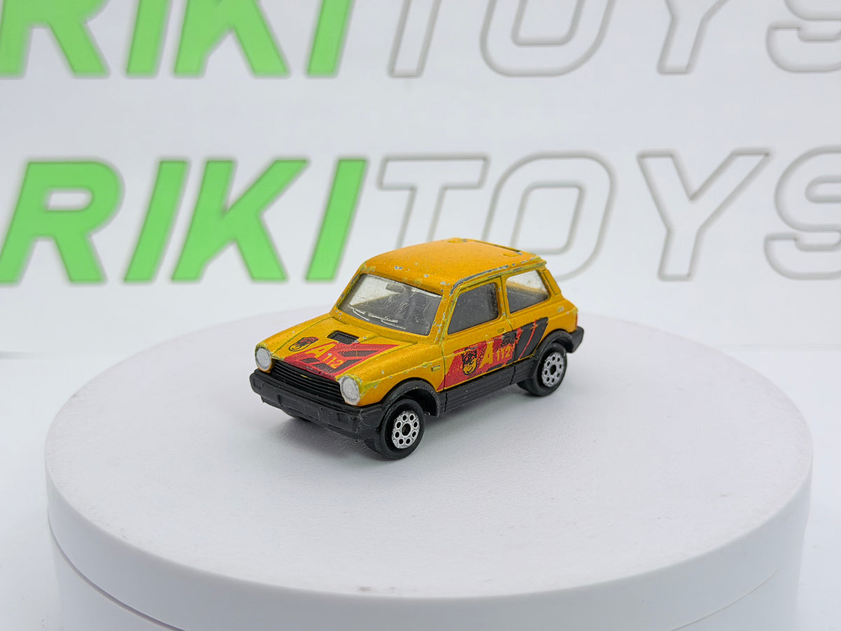 Autobianchi A 112 Abarth Majorette 1/53 Giallo 1983