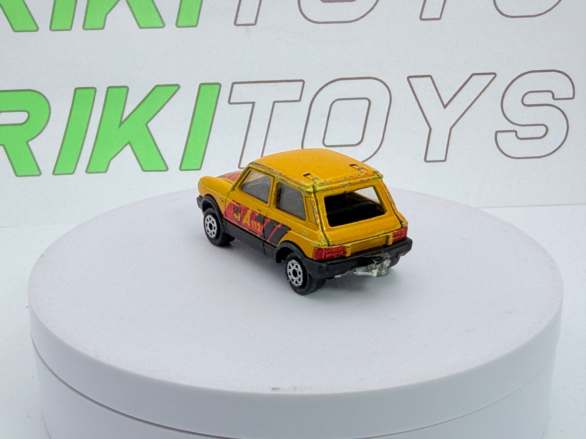 Autobianchi A 112 Abarth Majorette 1/53 Giallo 1983