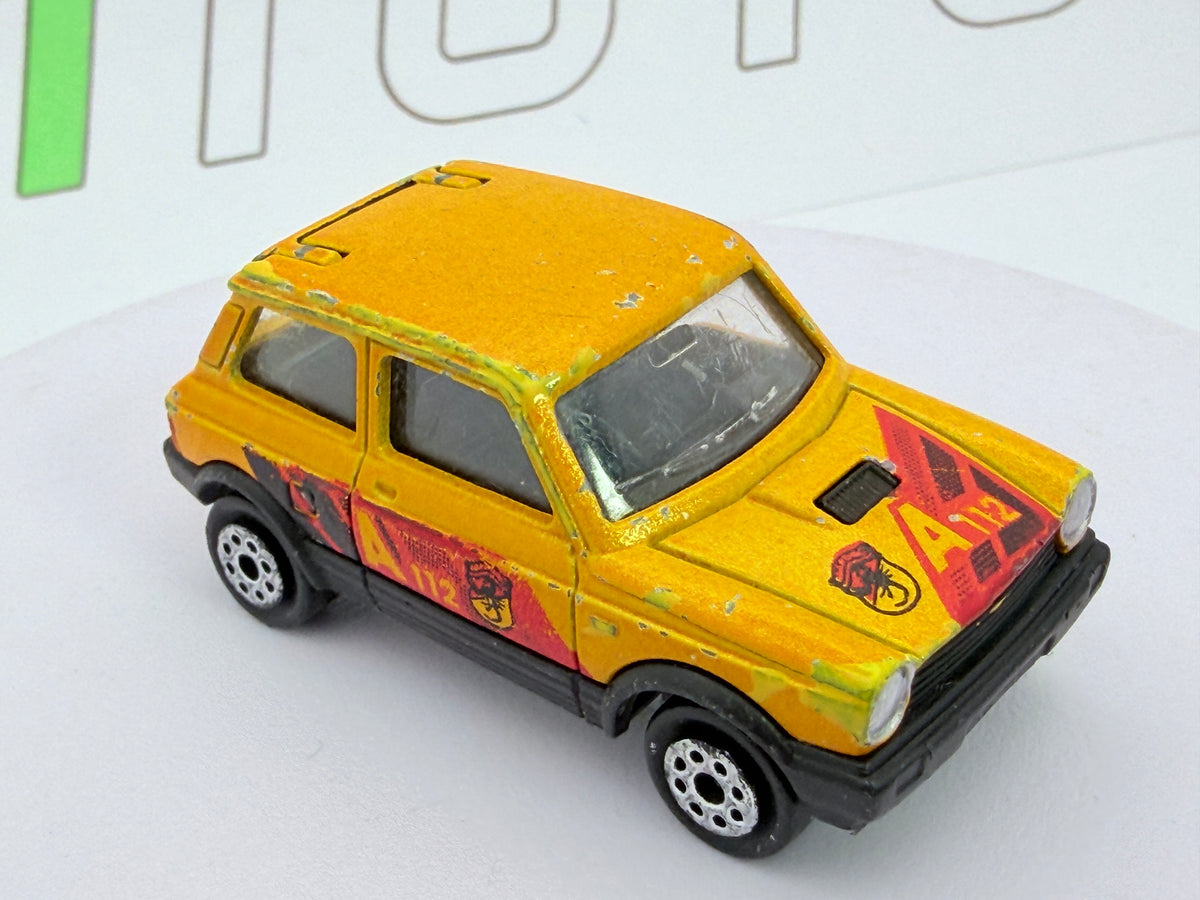 Autobianchi A 112 Abarth Majorette 1/53 Giallo 1983