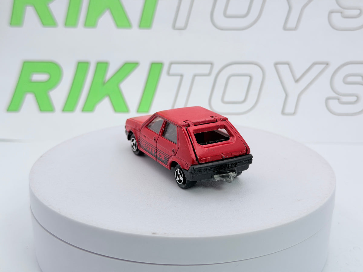 Fiat Ritmo 2000 Majorette 1/55 Rosso 1978