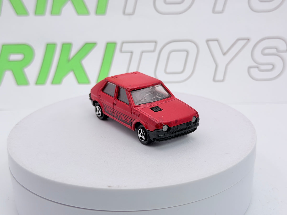 Fiat Ritmo 2000 Majorette 1/55 Rosso 1978