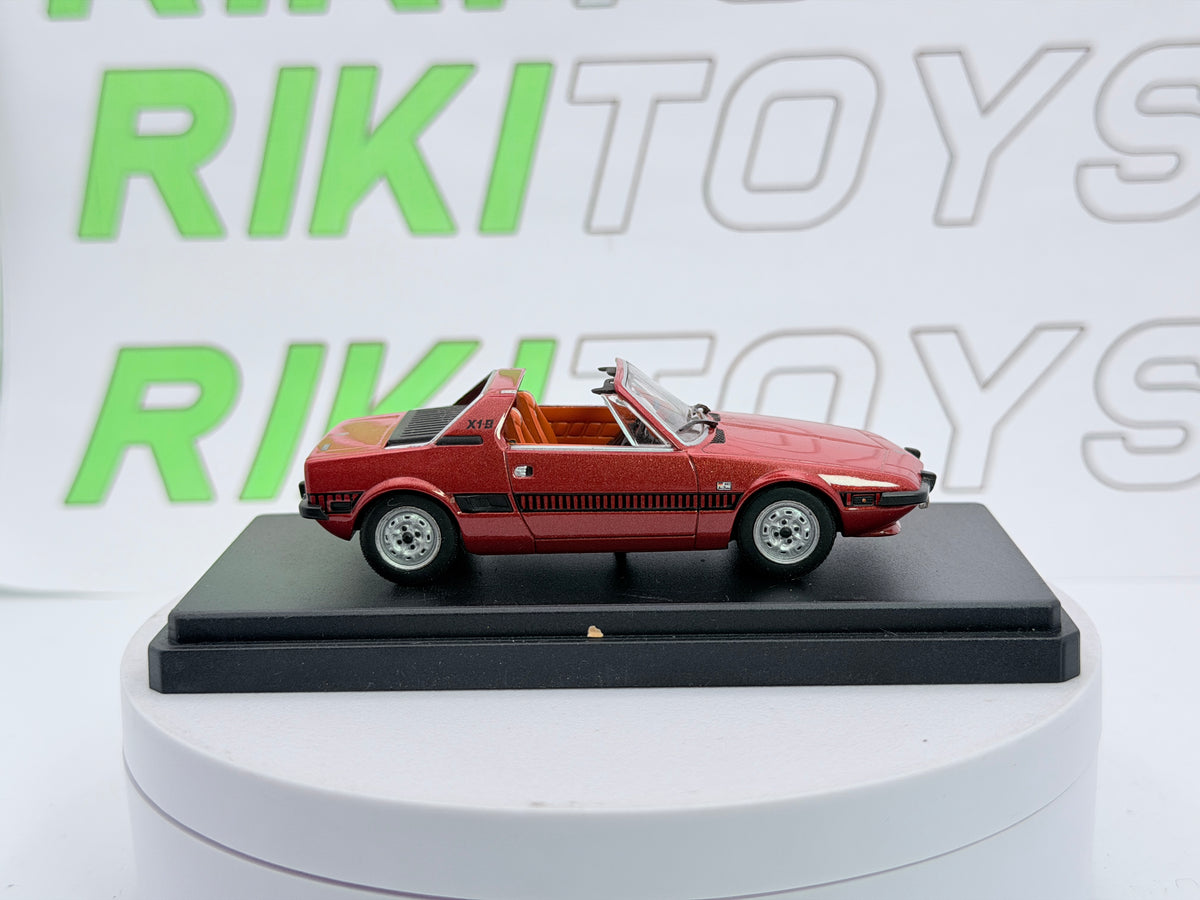 Fiat X 1/9 Minichamps 1/43 Rosso metallizzato 1973