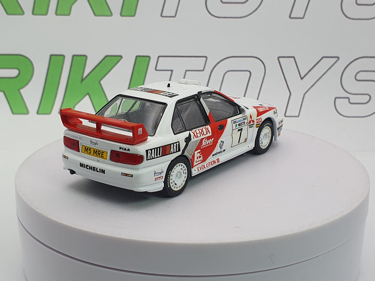 Mitsubishi Lancer Evo III Edicola 1/43 Bianco 2003