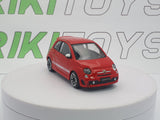 Fiat 500 Abarth Burago 1/43 Rosso 2008