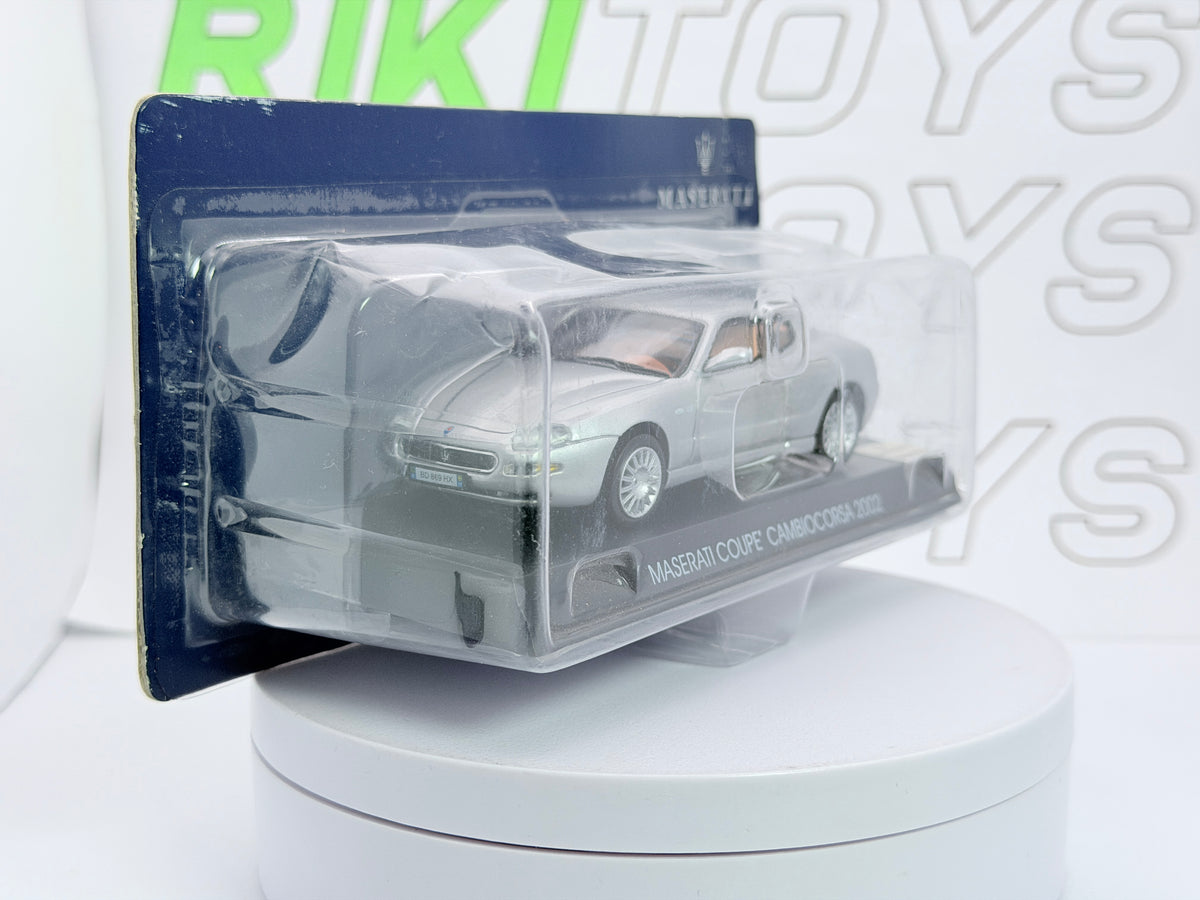 Maserati Coupé Cambiocorsa Edicola 1/43 Argento 2002