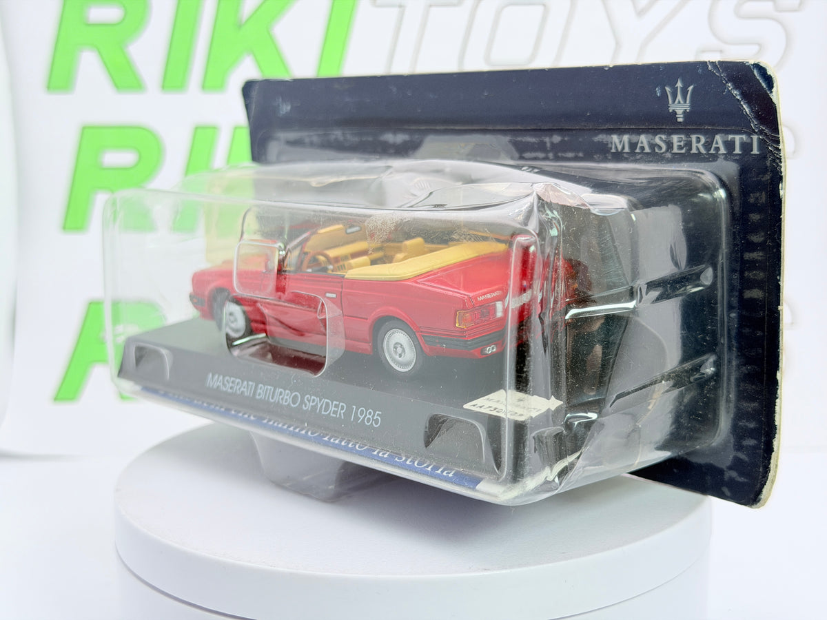 Maserati Biturbo Spider Edicola 1/43 Rosso 1985