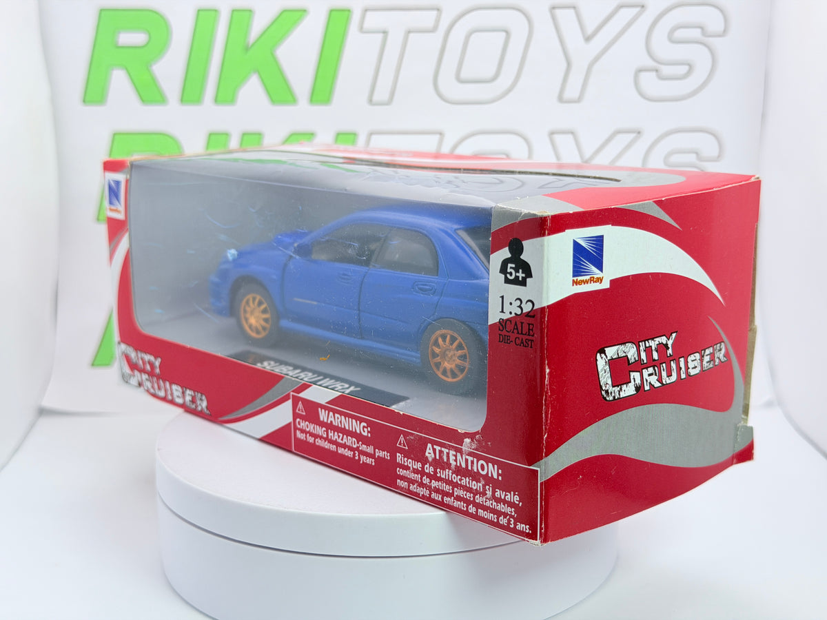 Subaru WRX Impreza New Ray 1/35 Blu metallizzato