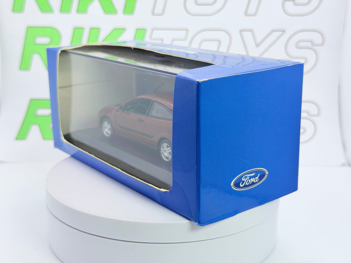 Ford Focus MK1 Minichamps 1/43 Rosso metallizzato