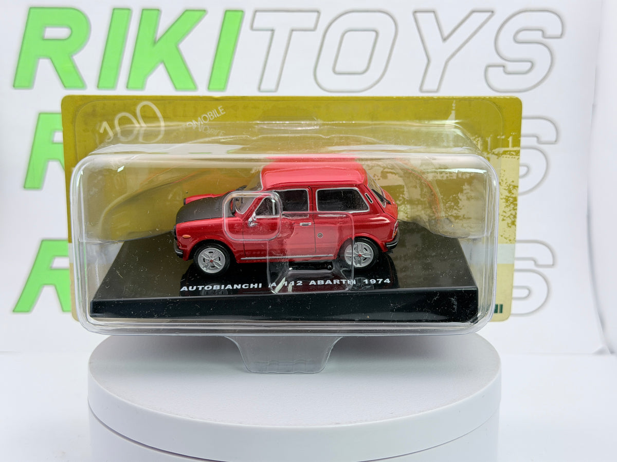 Autobianchi A 112 Abarth Edicola 1/43 Rosso