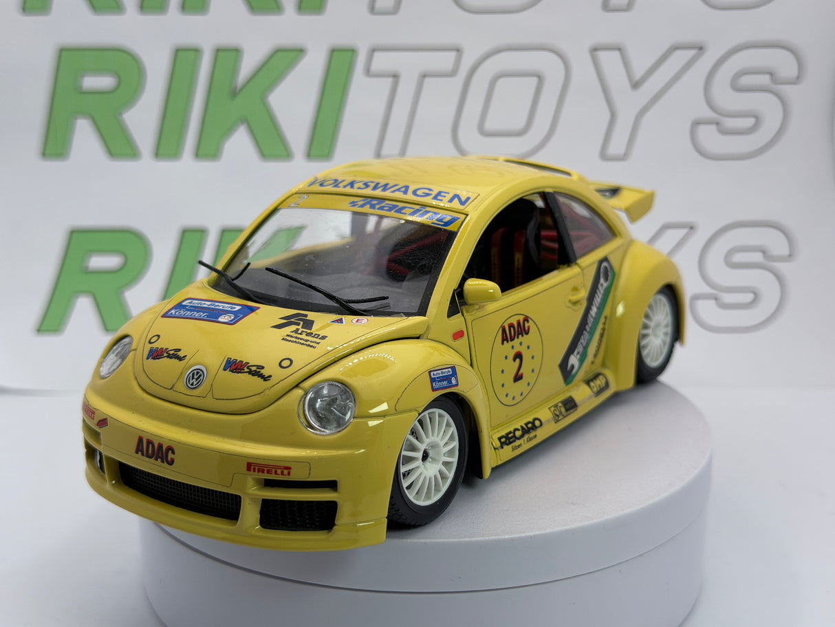 Volkswagen Beetle Cup Burago 1/24 Giallo