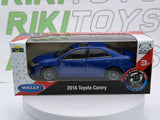 Toyota Camry Welly 1/38 Blu 2016
