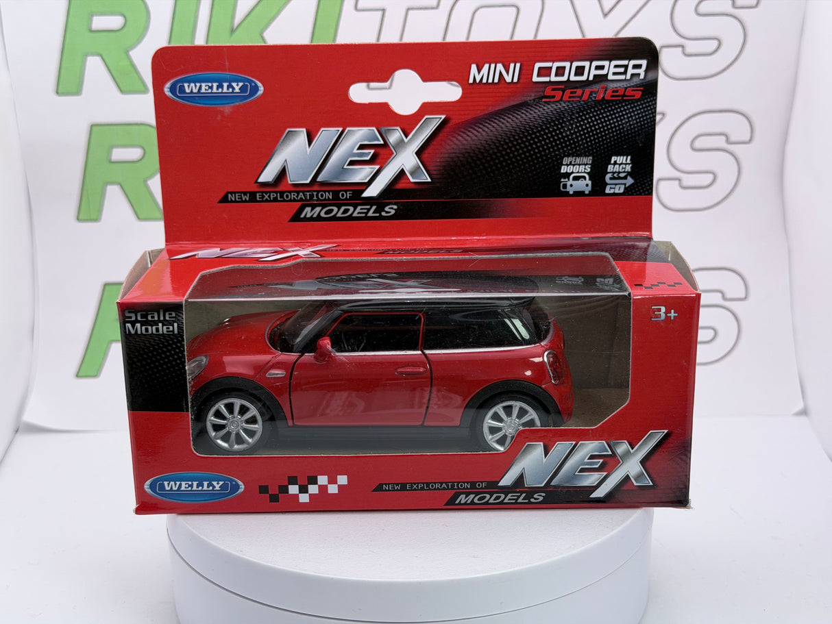 New Mini Hatch Cooper S Welly 1/38 Rosso