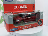 Subaru Impreza WRX Welly 1/38 Rosso