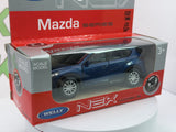 Mazda CX 5 Welly 1/38 Blu metallizzato