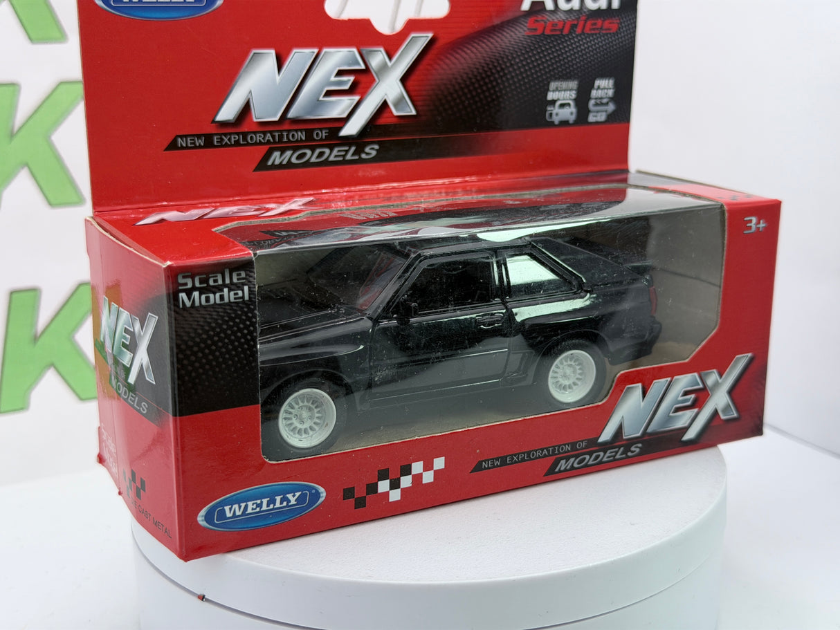 Audi 4 Corta Welly 1/38 Nero