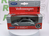 Volkswagen Maggiolino Welly 1/38 Grigio metallizzato