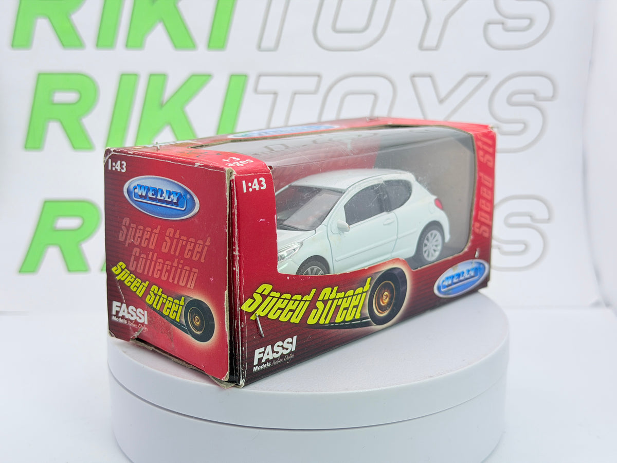 Peugeot 207 Welly 1/43 Bianco