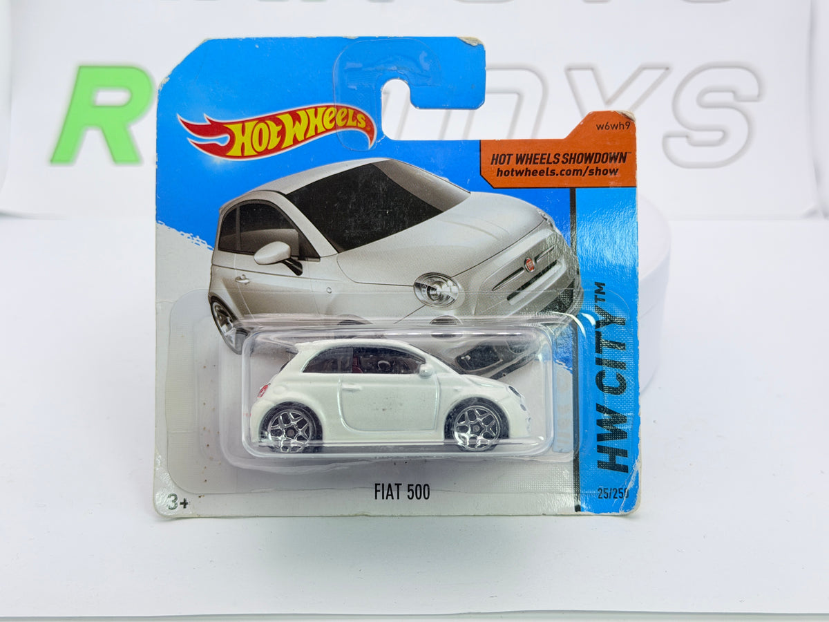 Fiat 500 Hot Wheels  Bianco