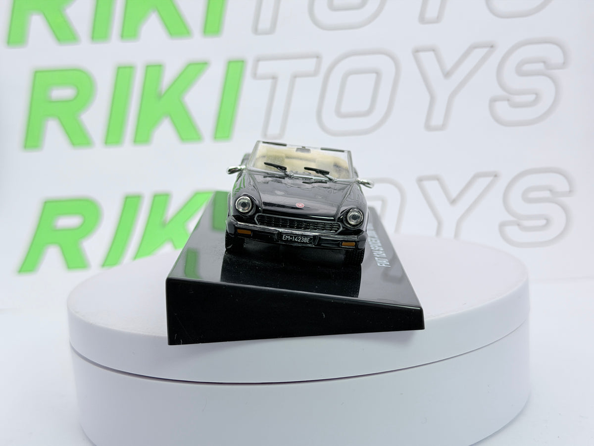 Fiat 124 Spider 2000 Edicola 1/43 Nero