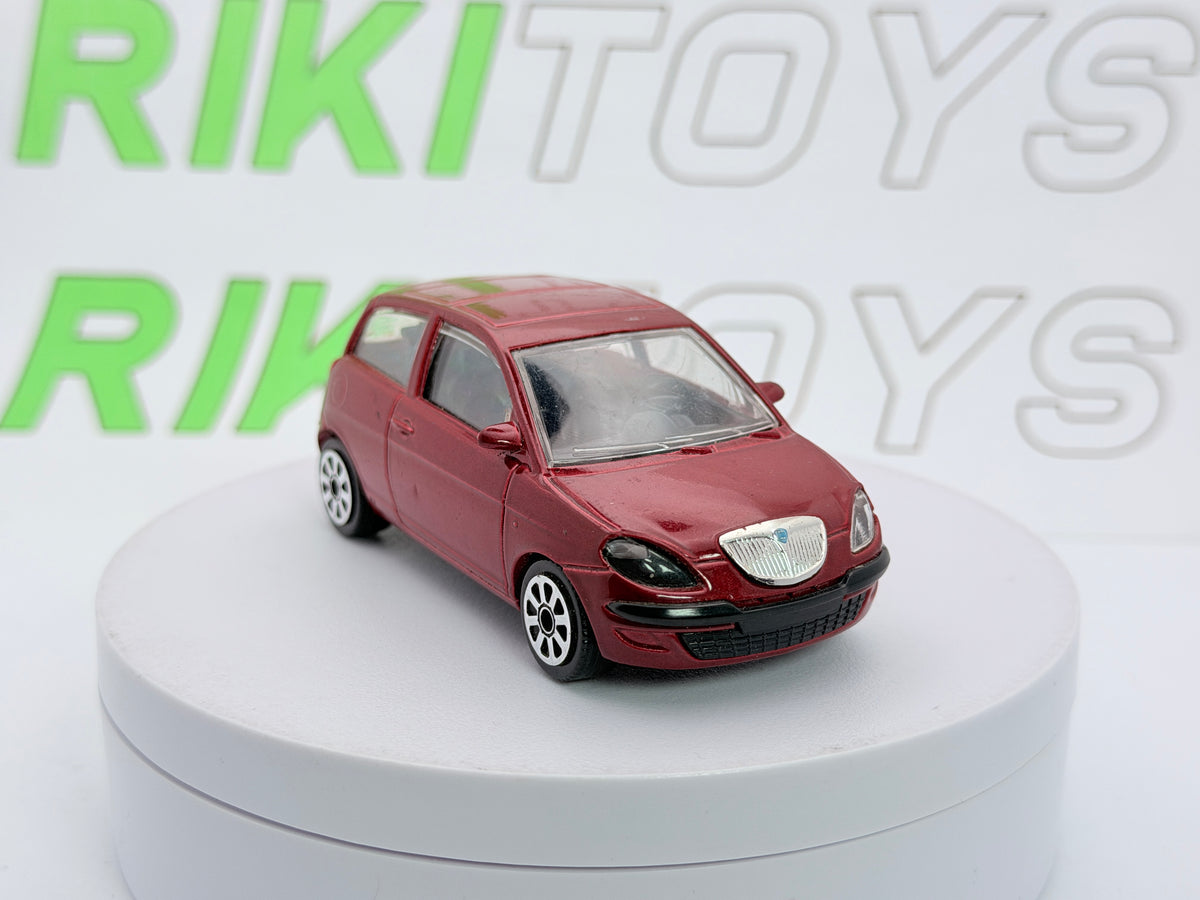 Lancia  Ypsilon Burago 1/43 Rosso metallizzato