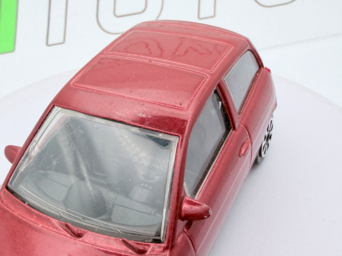Lancia  Ypsilon Burago 1/43 Rosso metallizzato