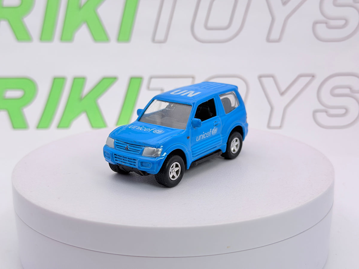 Mitsubishi Pajero 3p Welly 1/60 Azzurro