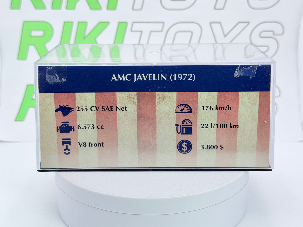 Amc Javelin Edicola 1/43 Rosso 1972