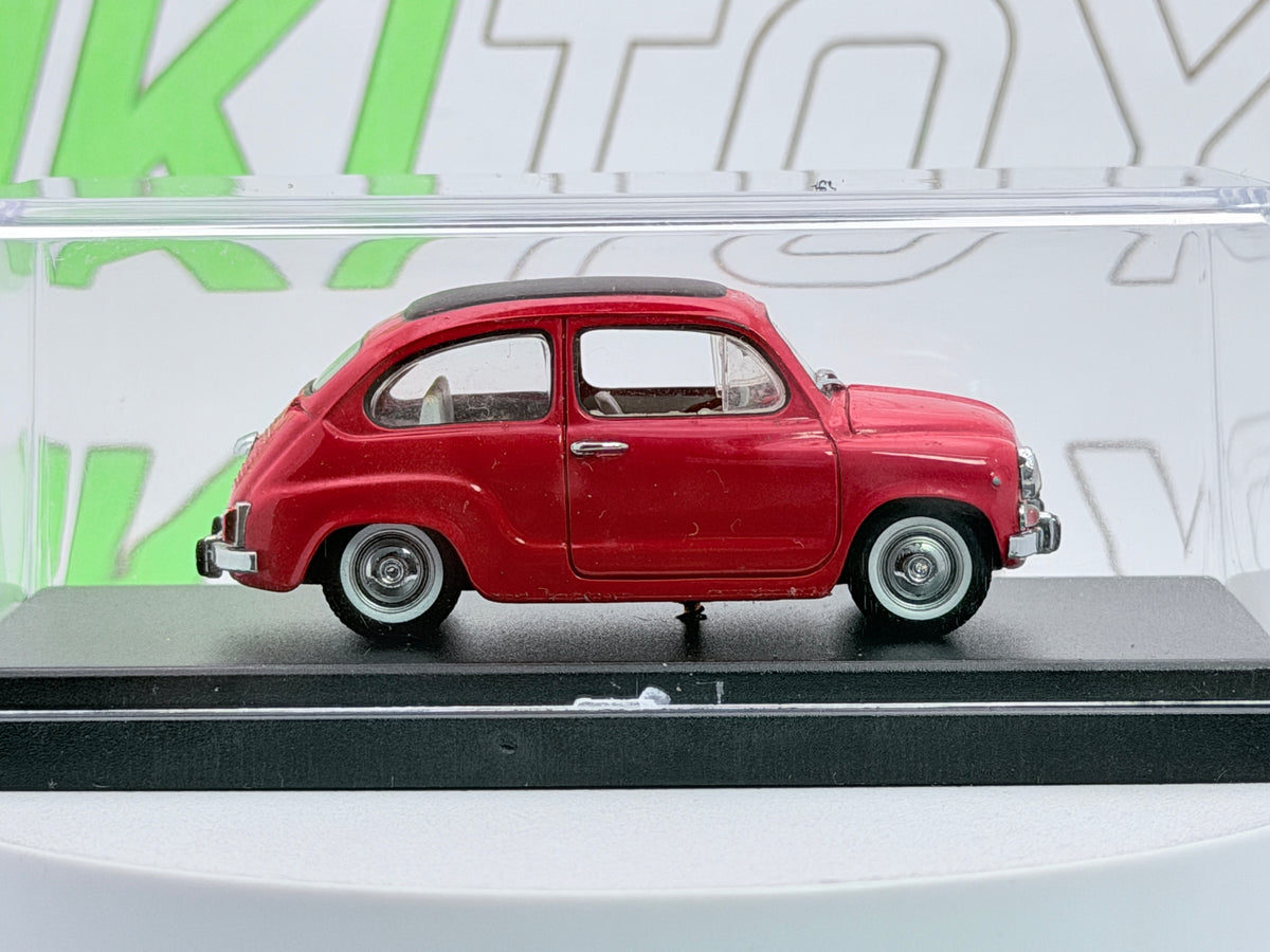 Fiat 600 E  Detail Cars 1/43 Rosso 1965