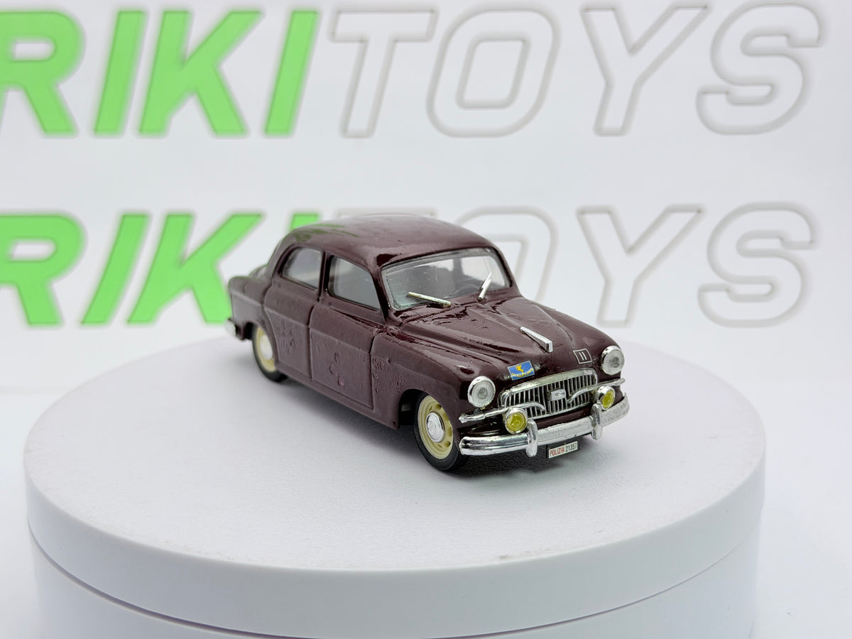 Fiat 1400 B Brumm 1/43 Rosso scuro
