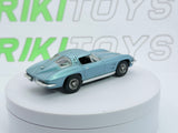 Chevrolet Corvette Sting Ray Del Prado 1/43 Azzurro metallizzato 1963